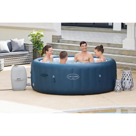 25. Bild von Whirlpool 'Lay-Z-Spa™ Milan AirJet Plus' blau/weiß 196 x 71 cm