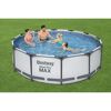 Familie im Bestway Steel Pro MAX Pool