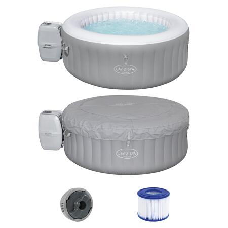 4. Bild von Whirlpool 'Lay-Z-Spa™ St. Lucia AirJet' silbergrau/weiß Ø 170 x 66 cm