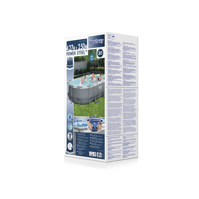 Bestway Power Steel Frame Pool 427 x 250 x 100 cm
