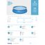 Fast-Set-Pool-Set 'Fast Set' Ø 457 x 122 cm mit Sicherheitsleiter und Kartuschenfilter