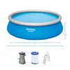 Bestway Fast Set Pool mit Pumpe und Leiter