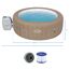 Aufblasbarer Whirlpool Lay-Z-Spa mit Pumpe und Filterkartusche