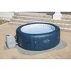 Aufblasbarer Whirlpool Lay-Z-Spa auf einer grauen Bodenmatte