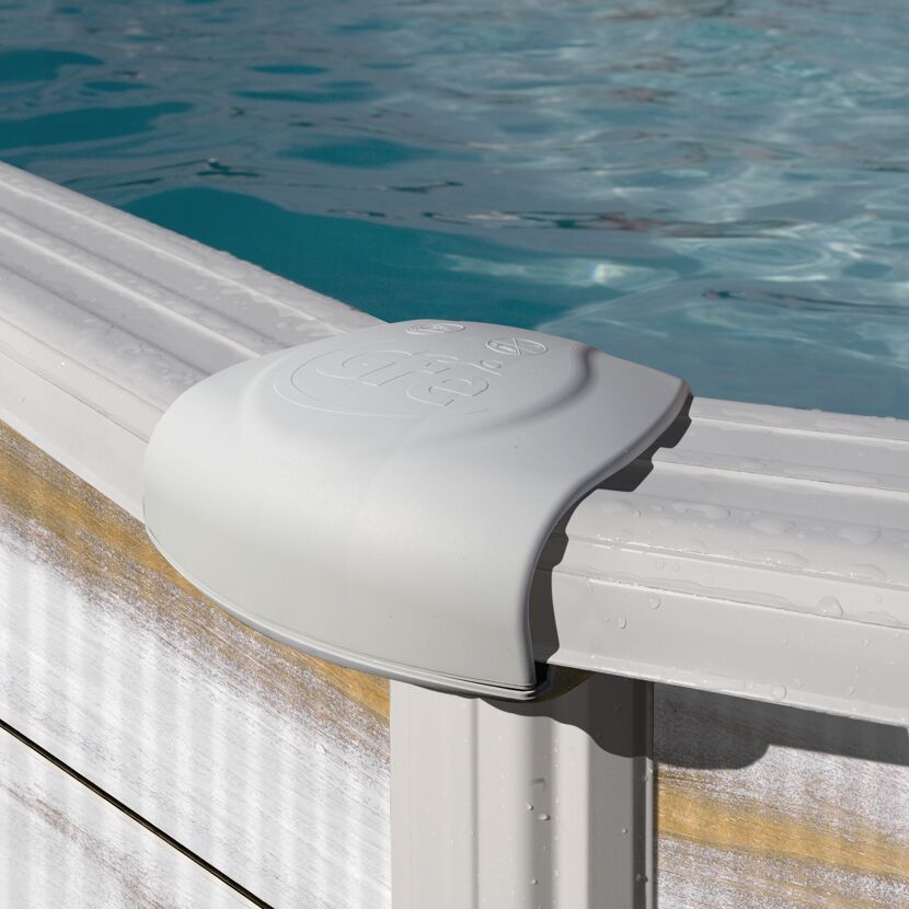 Detailansicht der Pool-Ecke