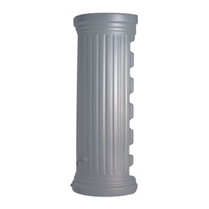 Säulen-Wandtank steingrau 550 l