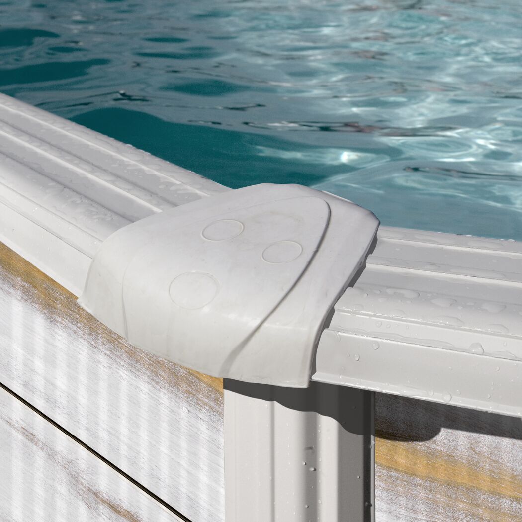Detailansicht der Pool-Ecke