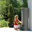 Regentonne 'Classic-Line' steingrau 1000 l mit Hahn