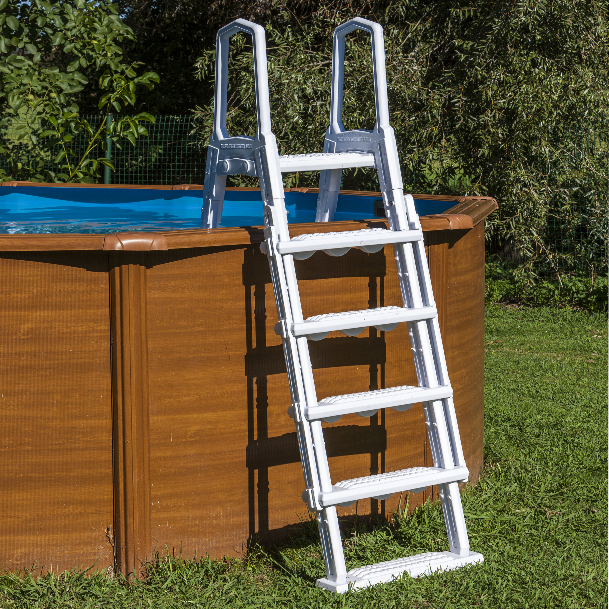 Pool-Sicherheitsleiter, Kunststoff, 2 x 4 Stufen + product picture