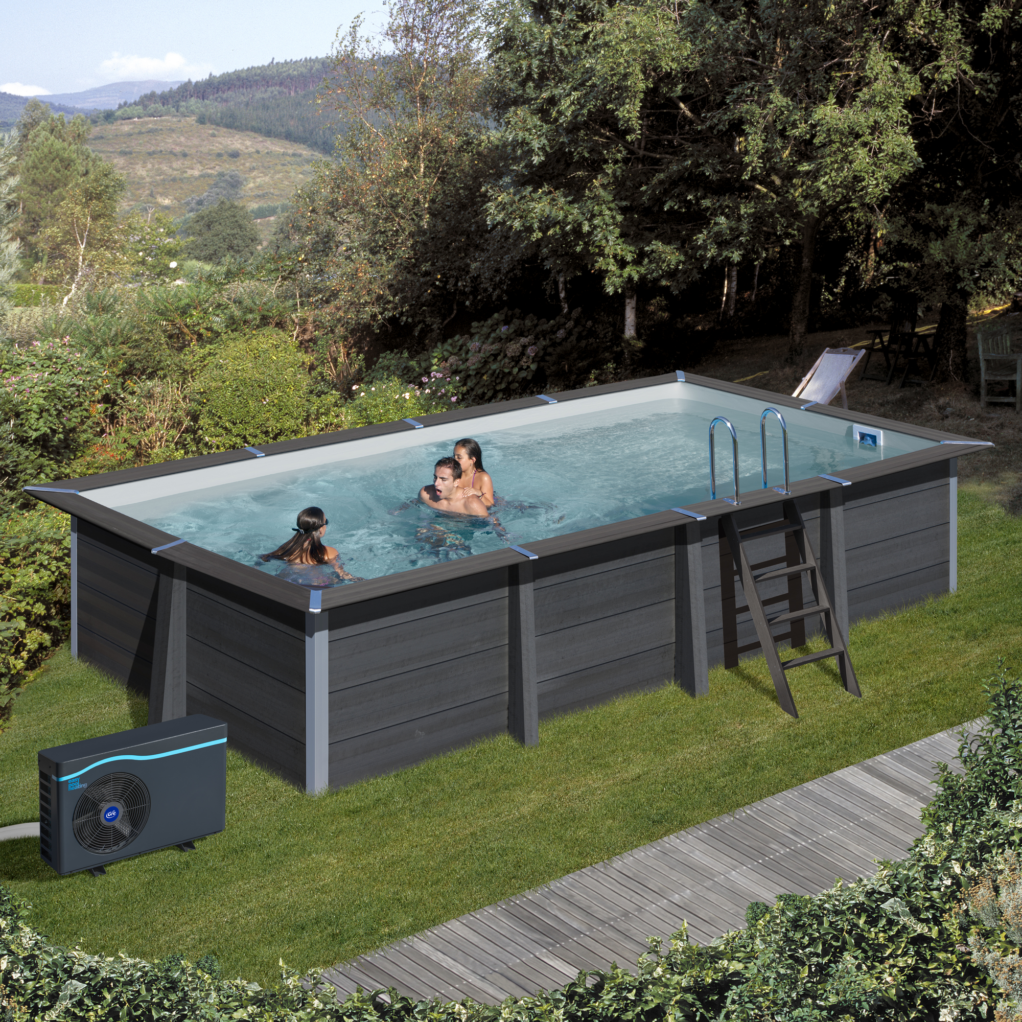 Pool-Wärmepumpe für Pools bis zu 40 m³, 7,5 kW + product picture