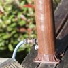 Undichter Gartenschlauch an Solardusche