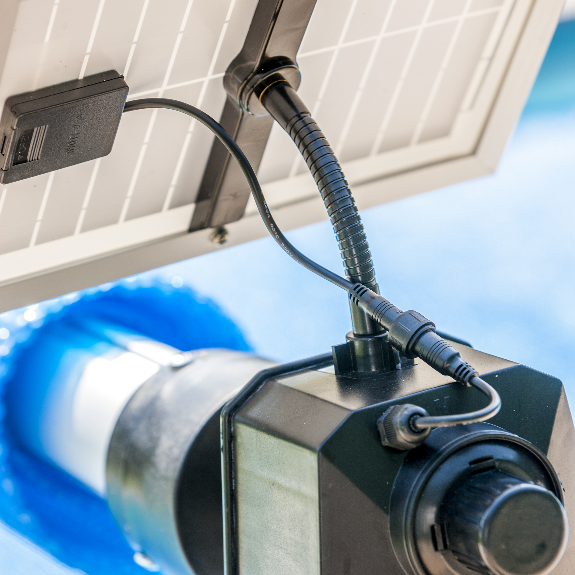 Solar-Pool-Planenaufroller + product picture