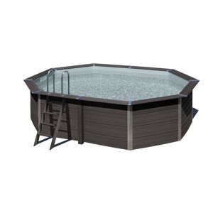 Composite Pool-Set 'Avantgarde' 524 x 386 x 124 cm mit Sandfilter und Trittleiter