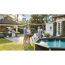 Composite Pool-Set 'Avantgarde' 386 x 154 x 664 cm mit Sandfilter und Trittleiter