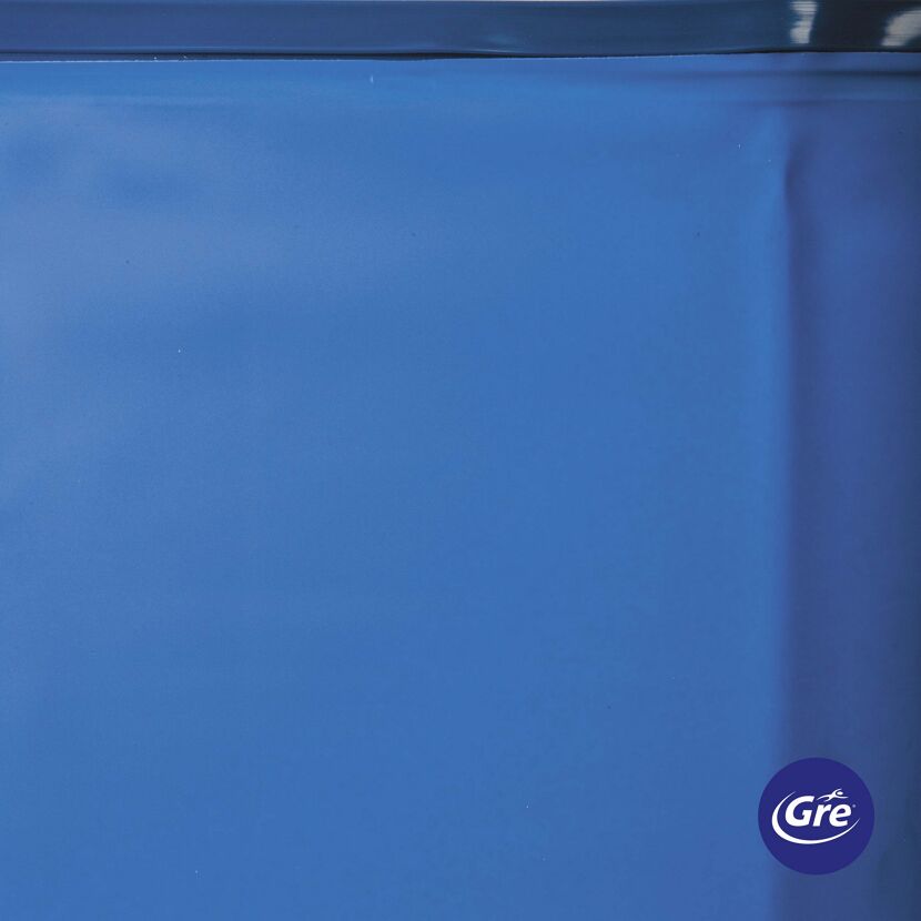 Blaue Poolfolie von Gre