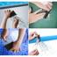 Poolflicken Reparatur-Klebeband transparent 150 x 10 cm