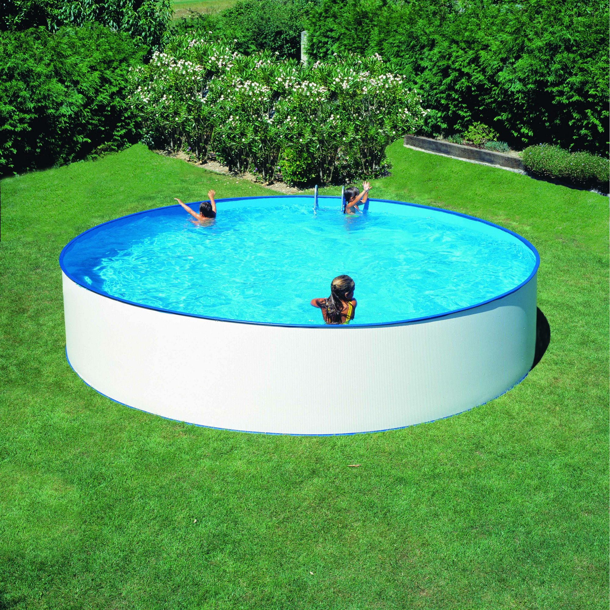 Aufstellpool-Set 'Acapulco' blau/weiß Ø 450 x 90 cm + product picture