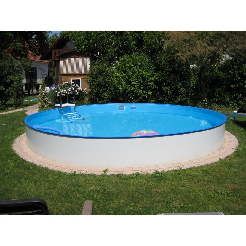 Aufstellpool Acapulco, rund, mit Leiter
