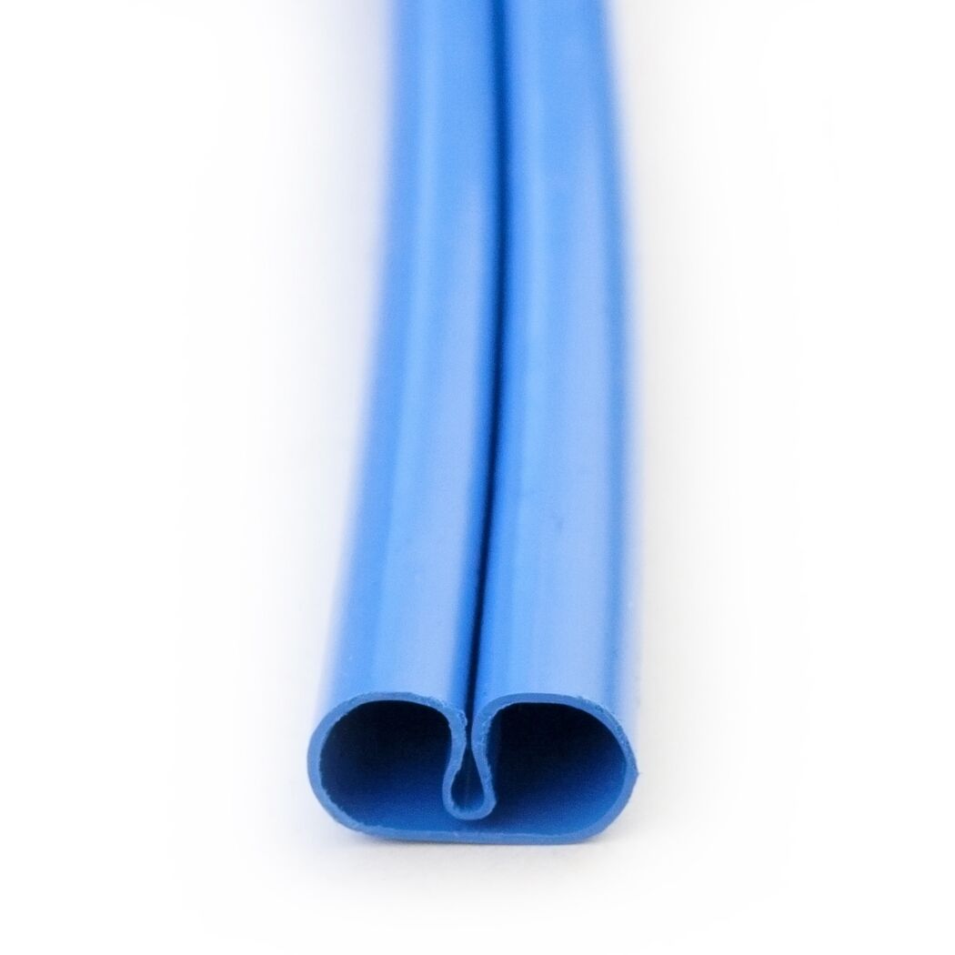 Blauer Schlauchverbinder für Rundbecken