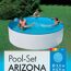 Pool-Set ARIZONA mit drei badenden Personen