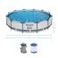 Bestway Steel Pro Max Pool mit Filterpumpe