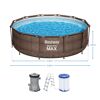 Bestway Steel Pro Max Pool-Set mit Pumpe, Filter und Leiter