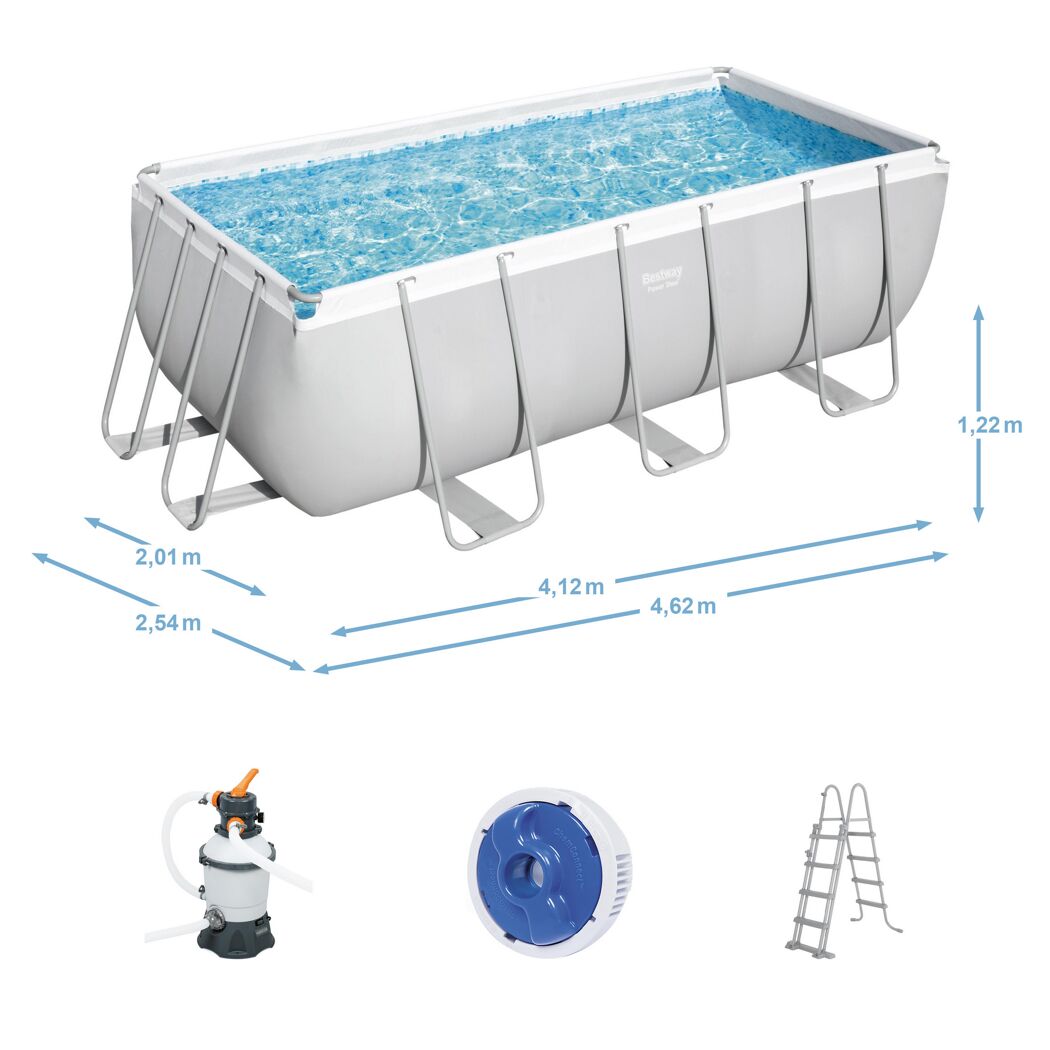 Bestway Power Steel Pool-Set mit Zubehör