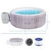 Aufblasbarer Whirlpool Lay-Z-Spa Cancun mit Zubehör