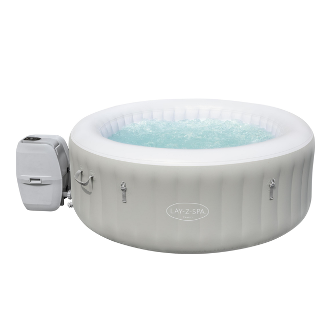 Bild von Whirlpool 'Lay-Z-Spa™ Tahiti  AirJet' hellgrau/weiß Ø 180 x 66 cm