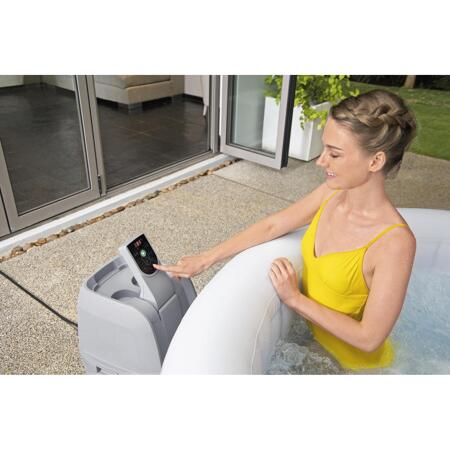 12. Bild von Whirlpool 'Lay-Z-Spa™ Tahiti  AirJet' hellgrau/weiß Ø 180 x 66 cm