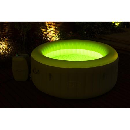 18. Bild von Whirlpool 'Lay-Z-Spa™ Tahiti  AirJet' hellgrau/weiß Ø 180 x 66 cm