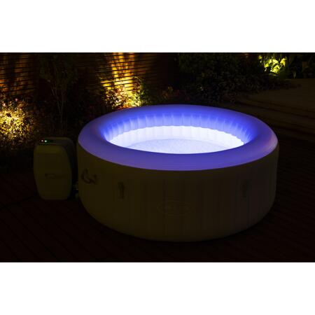 20. Bild von Whirlpool 'Lay-Z-Spa™ Tahiti  AirJet' hellgrau/weiß Ø 180 x 66 cm