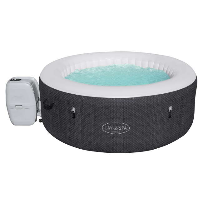 Bild von Whirlpool 'Lay-Z-Spa™ Havana AirJet WiFi' anthrazit/weiß Ø 180 x 66 cm