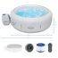 Aufblasbarer Whirlpool Lay-Z-Spa Paris mit Zubehör.