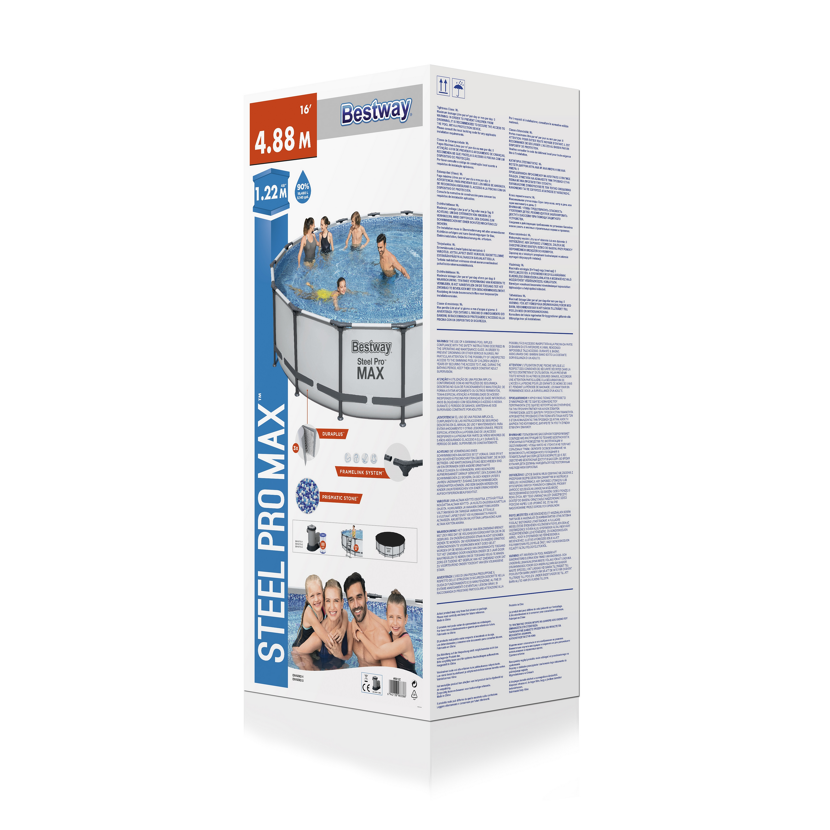 Bestway Steel Pro Max Pool-Set 488 x 122 cm