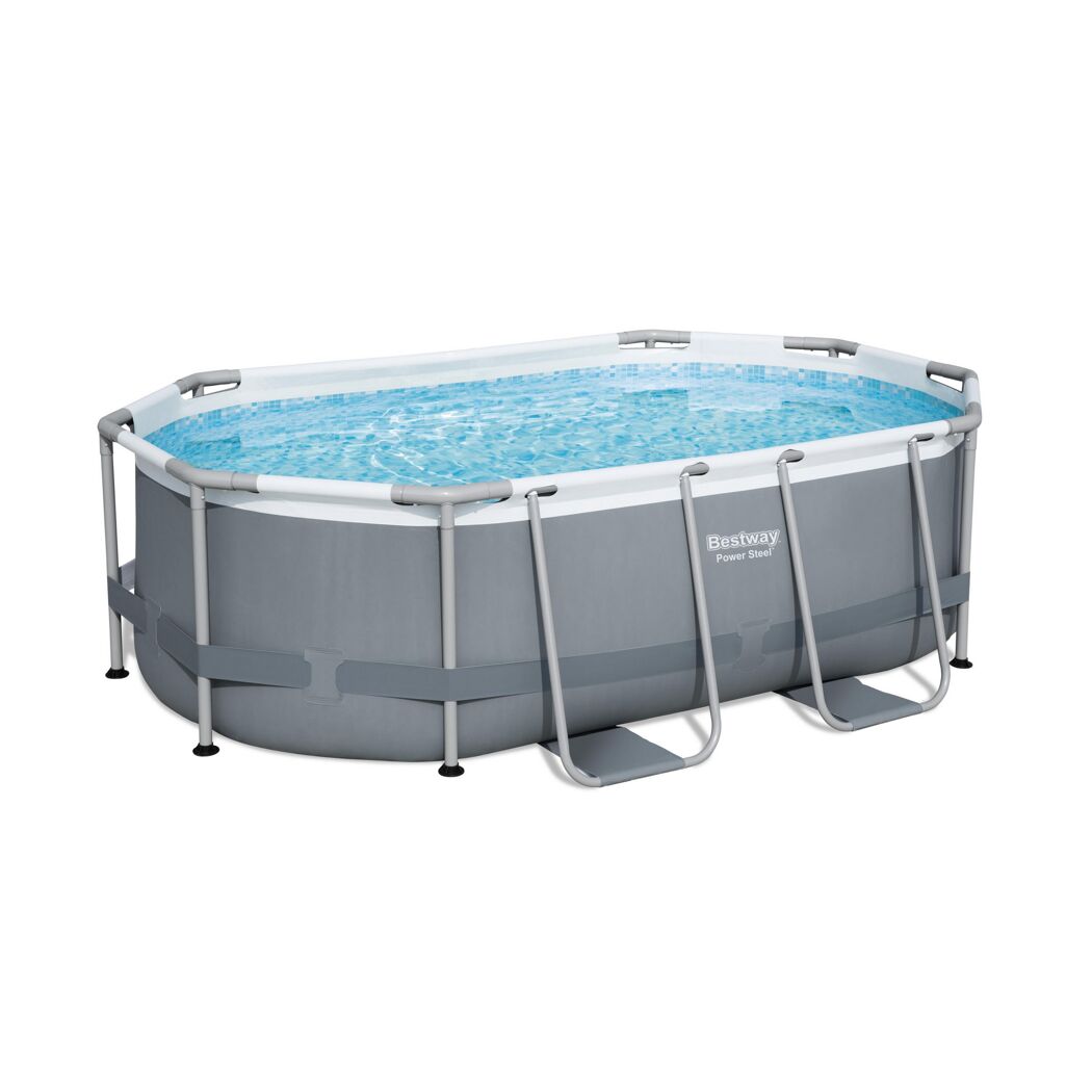 Bestway Power Steel Pool mit Leiter