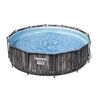 Bestway Steel Pro Max Pool mit Wasser gefüllt