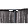 Poolrahmen mit Holzoptik