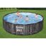 Familie im Bestway Steel Pro Max Pool