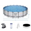Bestway Steel Pro Max Pool mit Zubehör