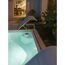 Pool mit Beleuchtung und Liege