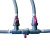 Bypass-Set für Wärmepumpen mit Ventilen