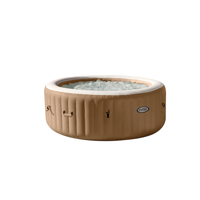 Bild von Whirlpool 'PureSpa™' 77-Bubble Massage beige Ø 196 x 71 cm