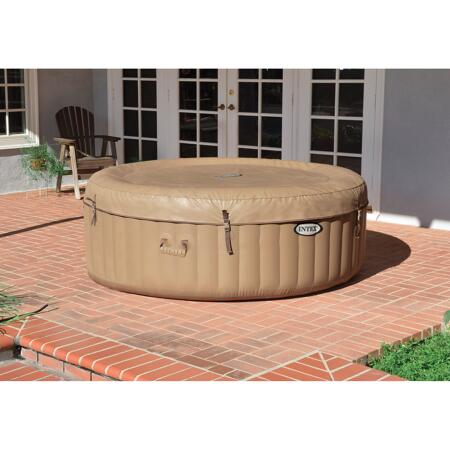 4. Bild von Whirlpool 'PureSpa™' 77-Bubble Massage beige Ø 196 x 71 cm