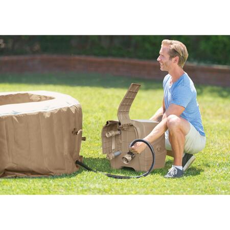 8. Bild von Whirlpool 'PureSpa™' 77-Bubble Massage beige Ø 196 x 71 cm