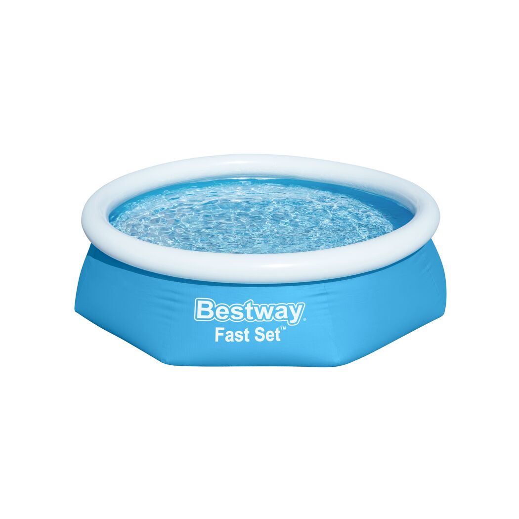 Bestway Fast Set Pool mit Wasser gefüllt