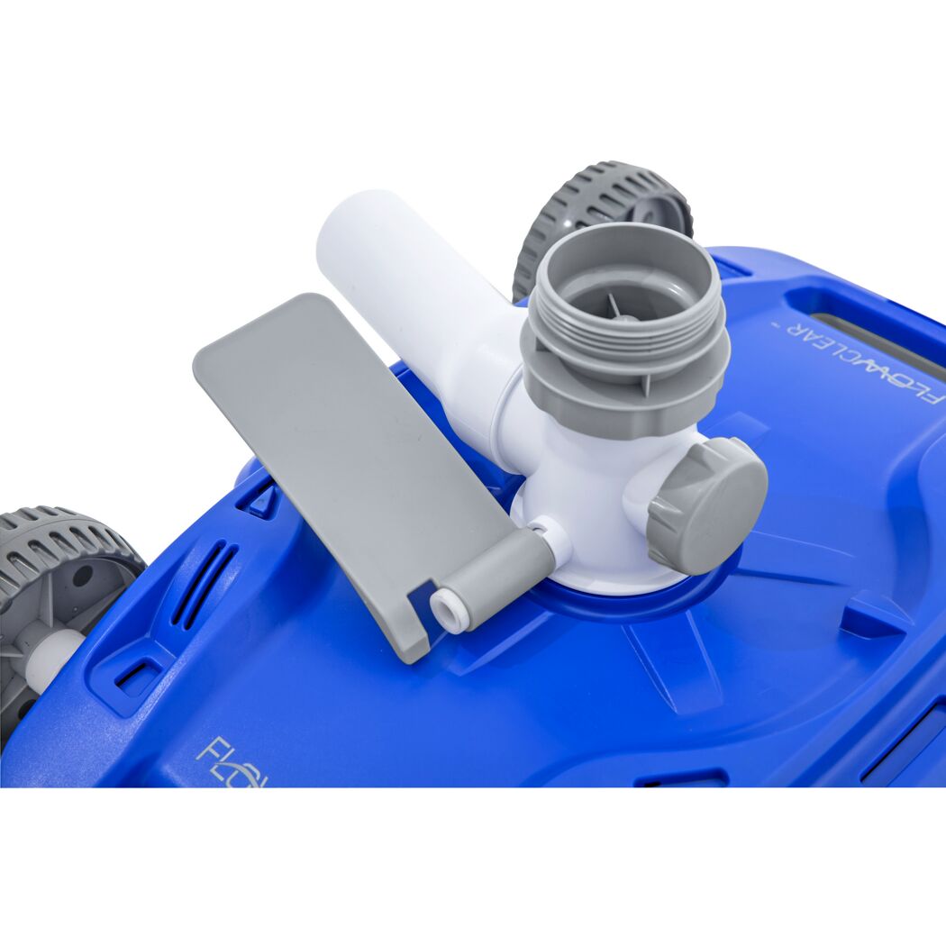 Blauer Poolreiniger Flowclear