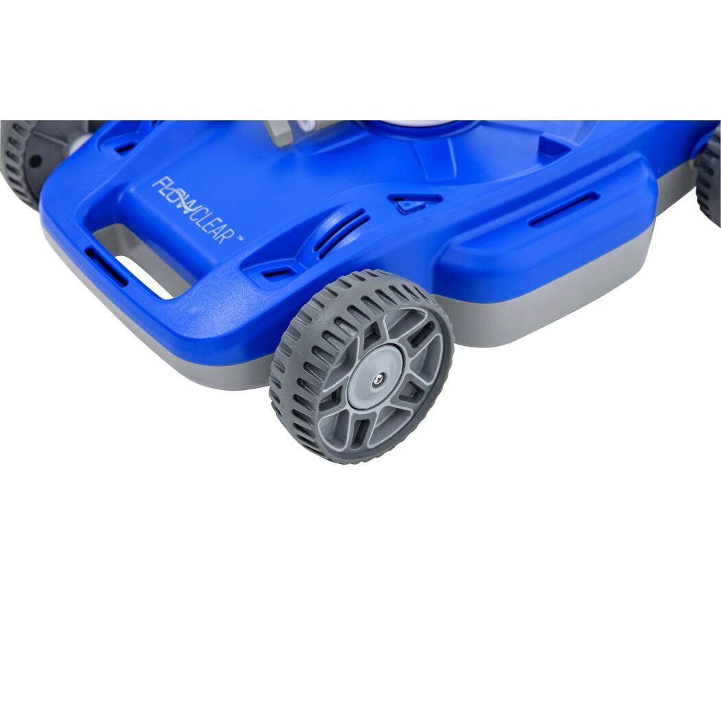 Nahaufnahme des Flowclear Poolreinigungs-Roboters