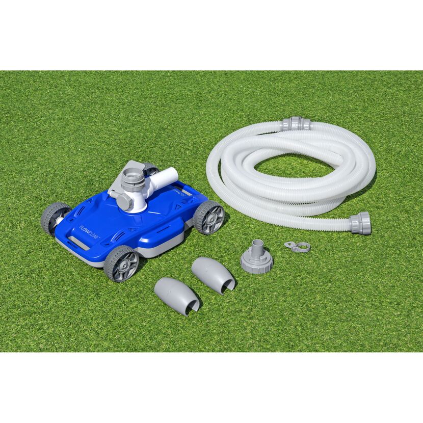 Poolreinigungsroboter mit Schlauch und Zubehör