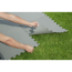 Verkleinertes Bild von Pool-Bodenschutzmatten 'Flowclear' grau 50 x 50 cm 9 Stück